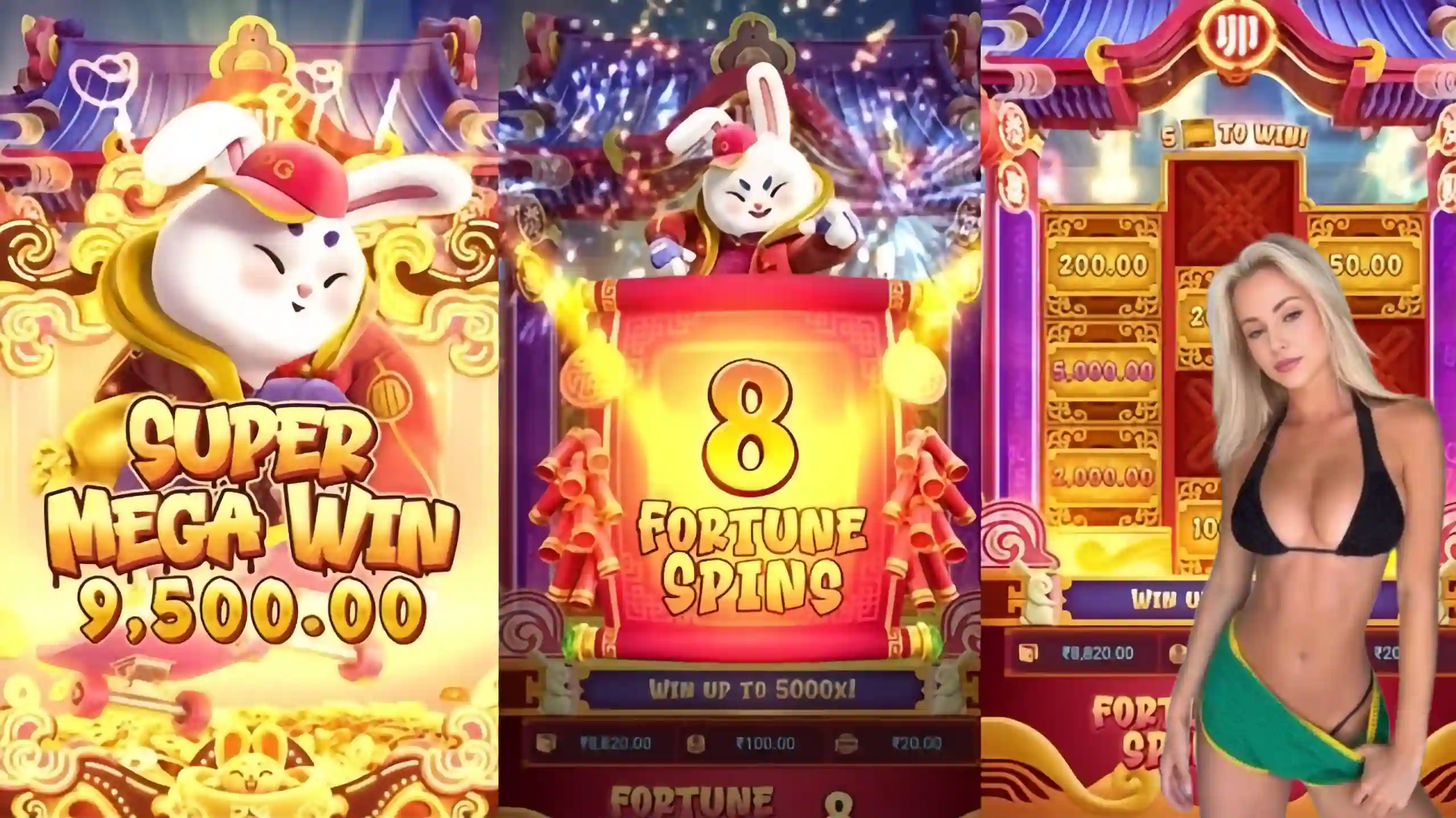 Wild Expansivo Fortune Rabbit rqwin - Coelho Dourado que Expande